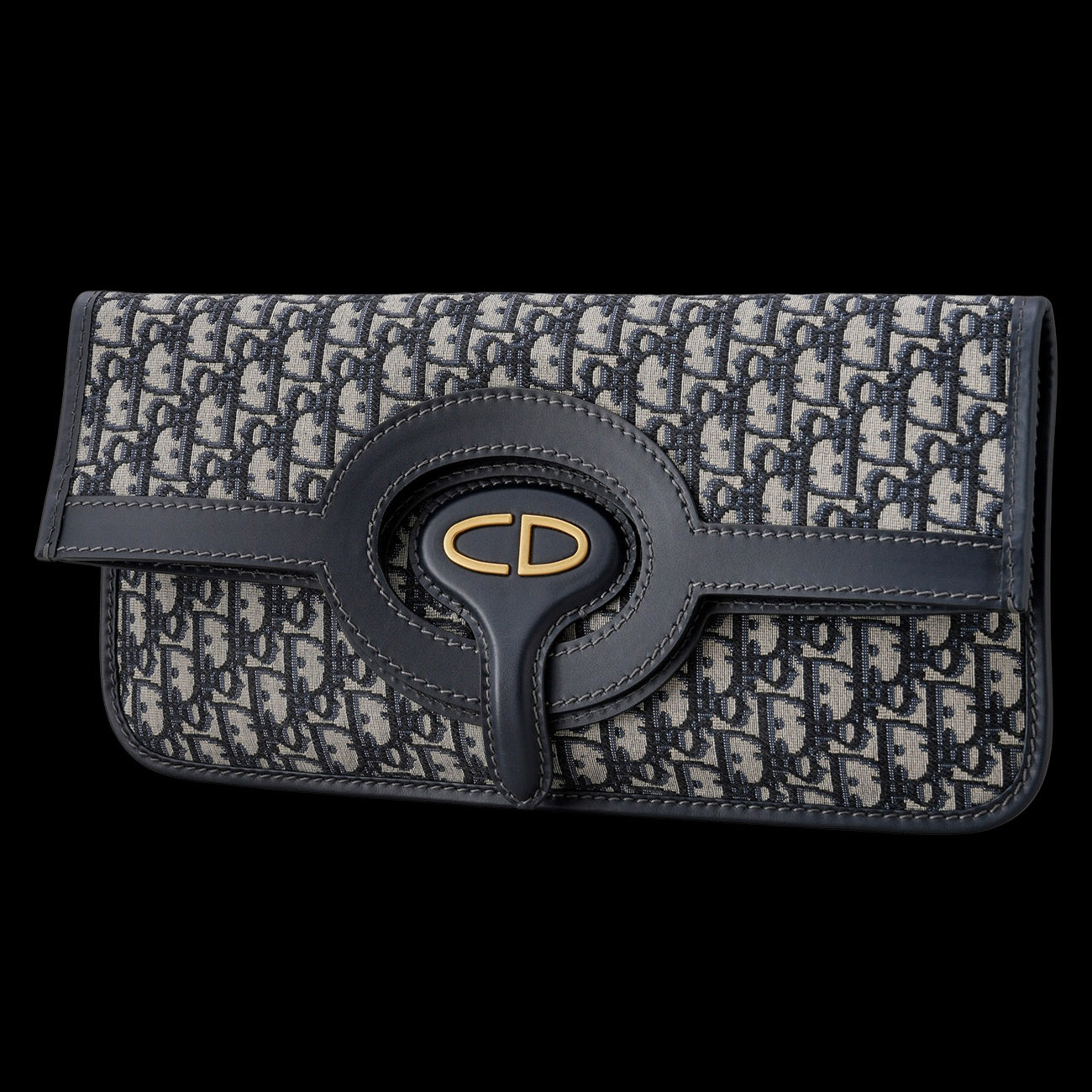 CHRISTIAN DIOR(USED)디올 M8604 오블리크 폴딩 클러치